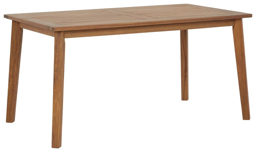 Janiyah - Light Brown - Rectangular Dining Table Unique Piece Furniture