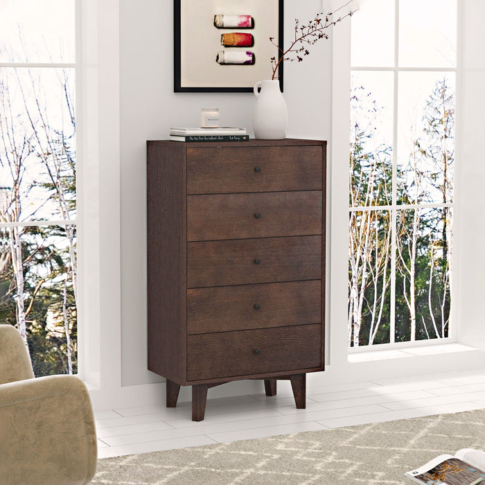 Dresser Cabinet Bar Cabinet Storge Cabinet Lockers Real Wood Spray Paint Retro Round Handle Can Be Placed In The Living Room Bedroom Dining Room - Auburn
