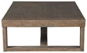 Cariton - Gray - Rectangular Cocktail Table Unique Piece Furniture