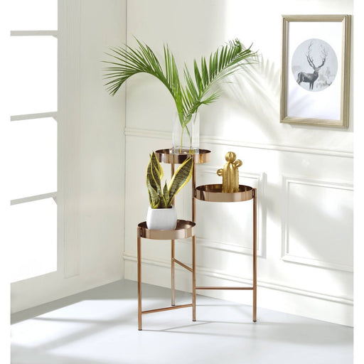 Namid - Plant Stand - Gold Unique Piece Furniture