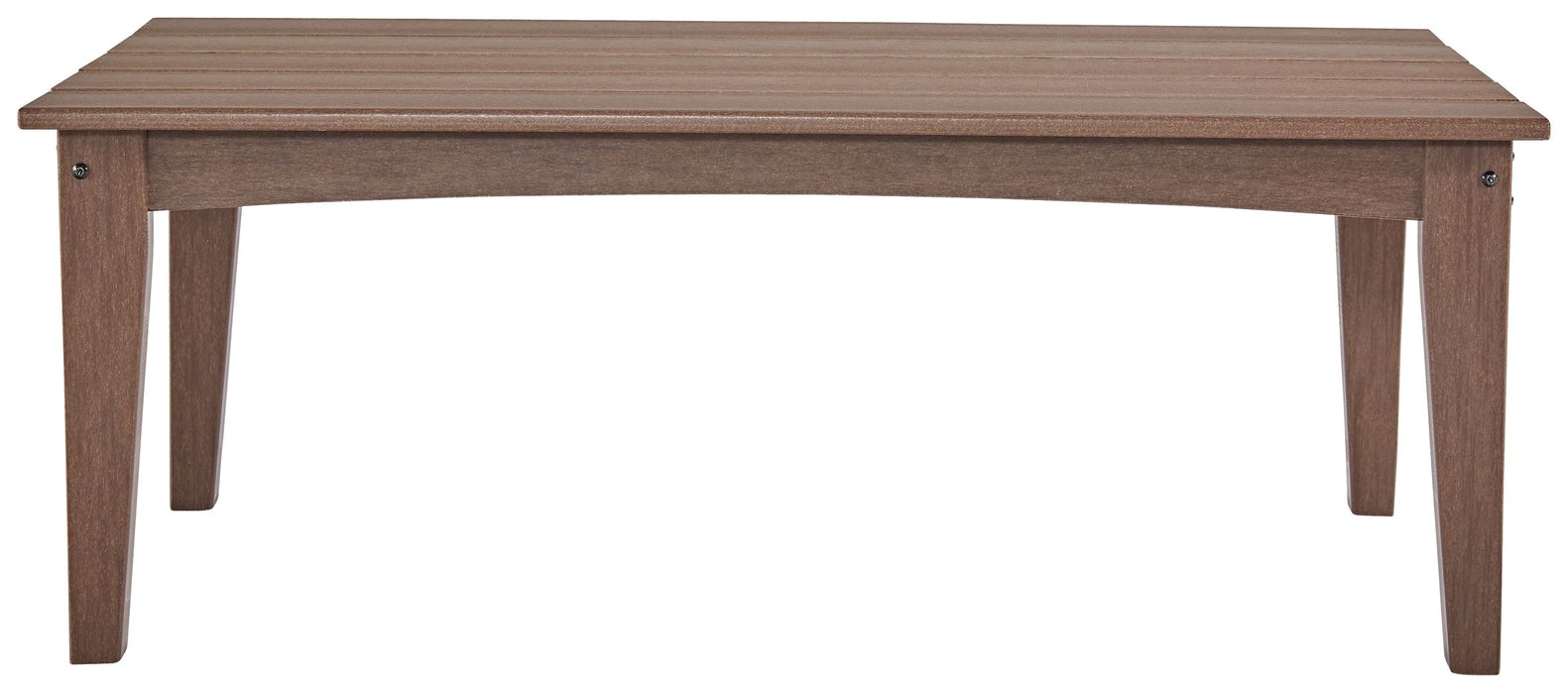 Emmeline - Brown - Rectangular Cocktail Table Unique Piece Furniture