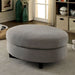Sarin - Ottoman - Warm Gray Unique Piece Furniture