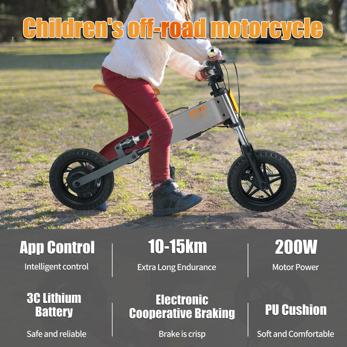 Children's Outdoor Off-Road Electric Bicycle