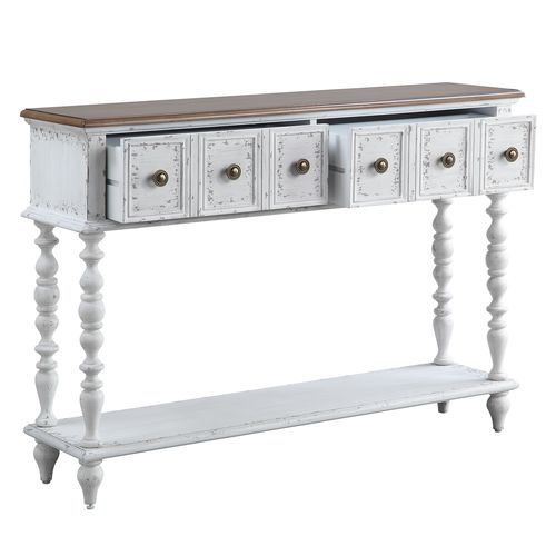 Bence - Console Table - White Unique Piece Furniture