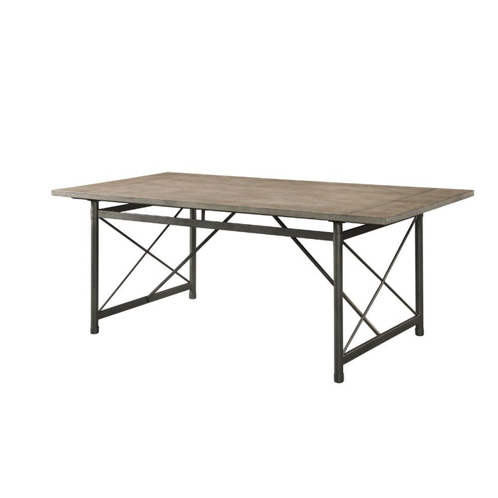 Kaelyn II - Dining Table - Gray Oak & Sandy Gray Unique Piece Furniture