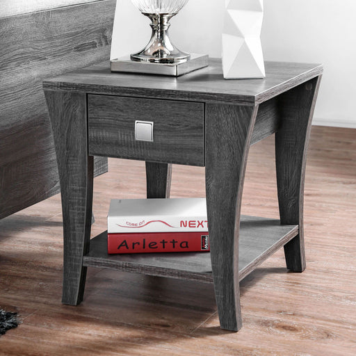 Amity - End Table - Gray Unique Piece Furniture