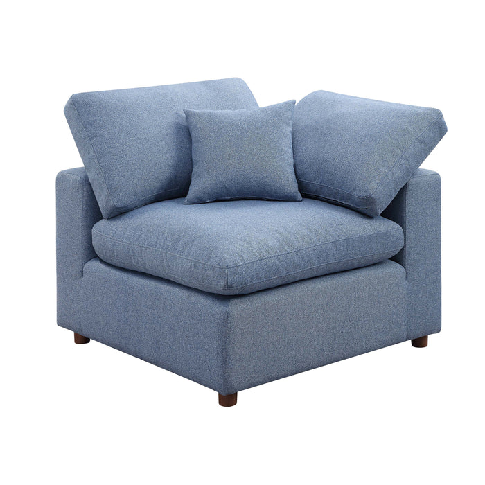 Modern Modular Sectional Sofa Set, Self - Customization Design Sofa Blue
