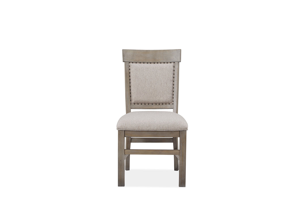 Tinley Park - Dining Side Chair With Upholstered Seat & Back (Set Of 2) - Dove Tail Grey