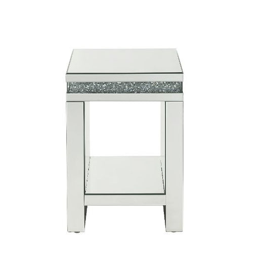 Noralie - End Table - Pearl Silver Unique Piece Furniture