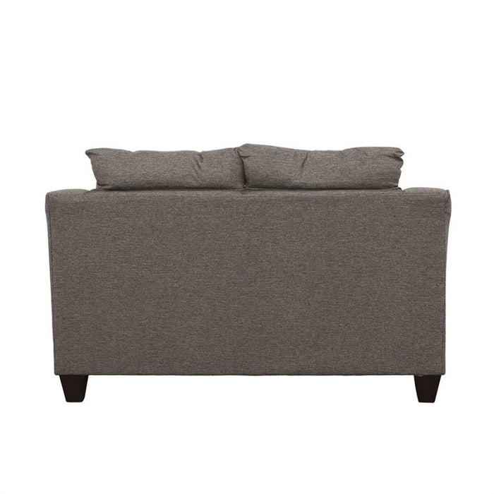 Salizar - Flared Arm Loveseat - Gray Unique Piece Furniture