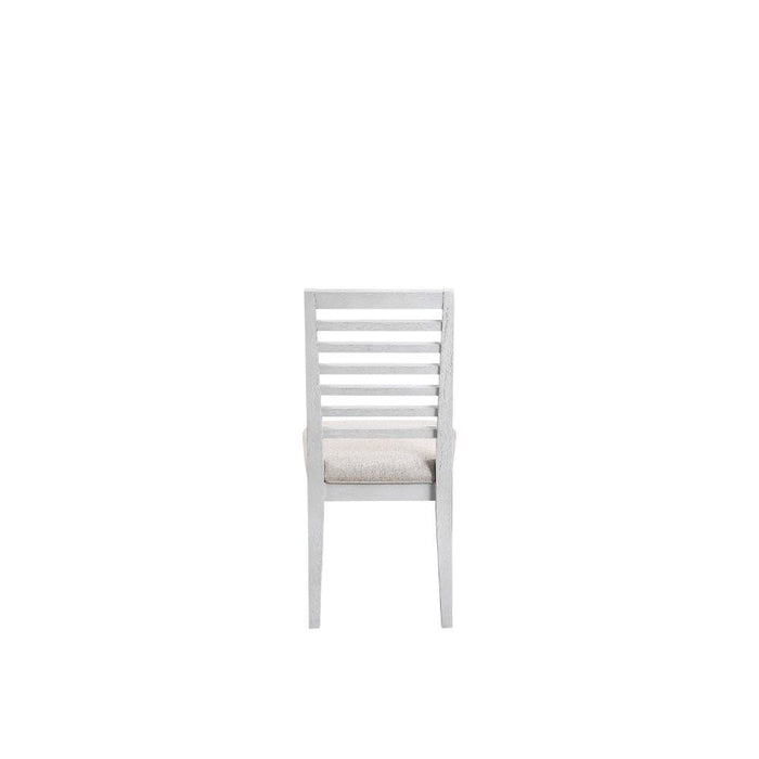 Aromas - Side Chair (Set of 2) - White Oak & Fabric Unique Piece Furniture