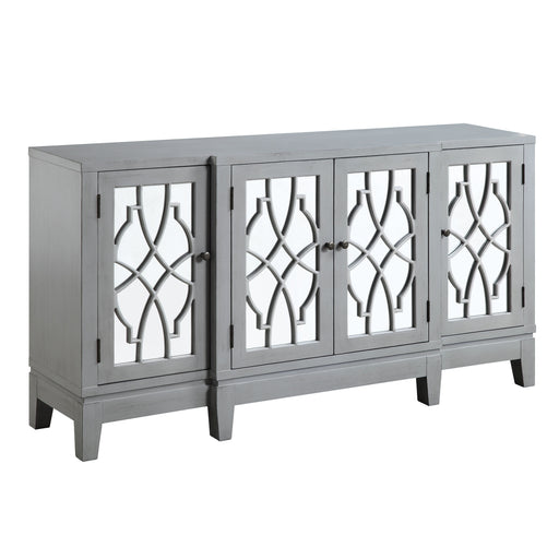 Magdi - Accent Table - Antique Gray Finish Unique Piece Furniture