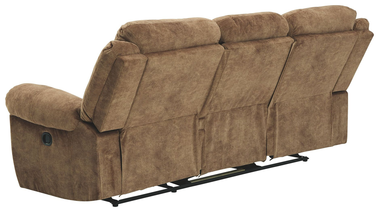 Huddle-up - Nutmeg - Rec Sofa W/Drop Down Table Unique Piece Furniture