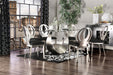Orla - Dining Table - Silver / Black Unique Piece Furniture