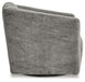 Bramner - Charcoal - Swivel Accent Chair Unique Piece Furniture