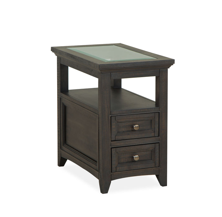 Westley Falls - Chairside End Table - Graphite Unique Piece Furniture
