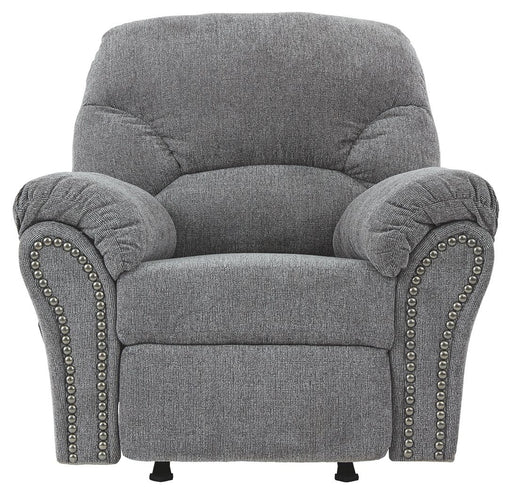 Allmaxx - Pewter - Rocker Recliner Unique Piece Furniture