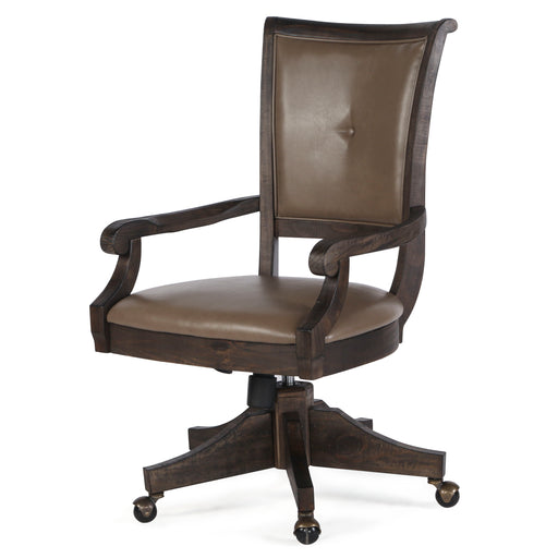 Sutton Place - Swivel Chair - Weathered Charcoal Unique Piece Furniture