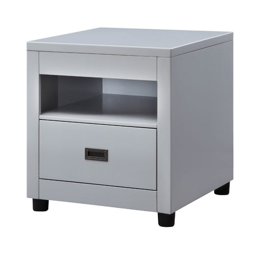 Eleanor - End Table - Dove Gray Unique Piece Furniture