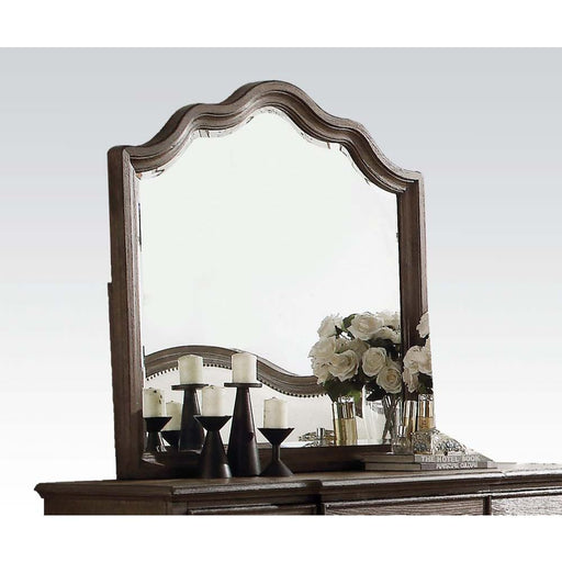 Baudouin - Mirror - Weathered Oak Unique Piece Furniture