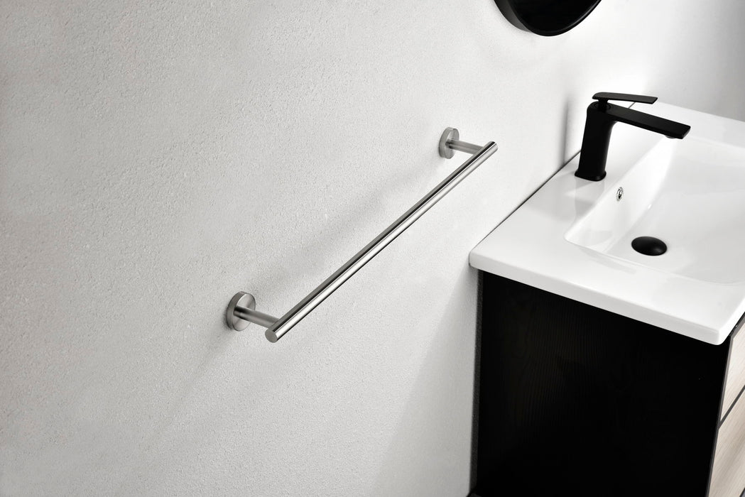 6 Piece Stainless Steel Bathroom Towel Rack Set Wall Mount - Brushed Nickel