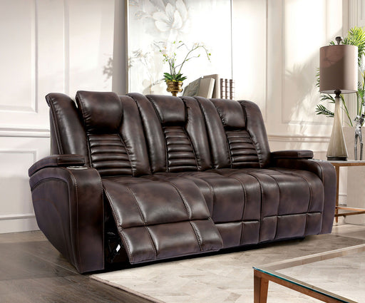 Abrielle - Dual Power Sofa - Dark Brown Unique Piece Furniture