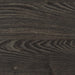 Edgerton - Round Wood Top Bar Table - Dark Oak And Chrome Unique Piece Furniture