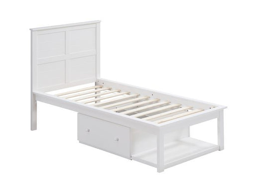 Iolanda - Twin Bed - White Finish Unique Piece Furniture