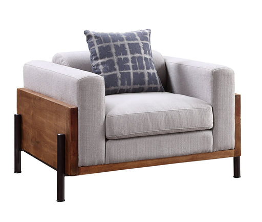 Pelton - Chair - Fabric & Walnut Unique Piece Furniture