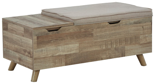 Gerdanet - Beige - Storage Bench Unique Piece Furniture