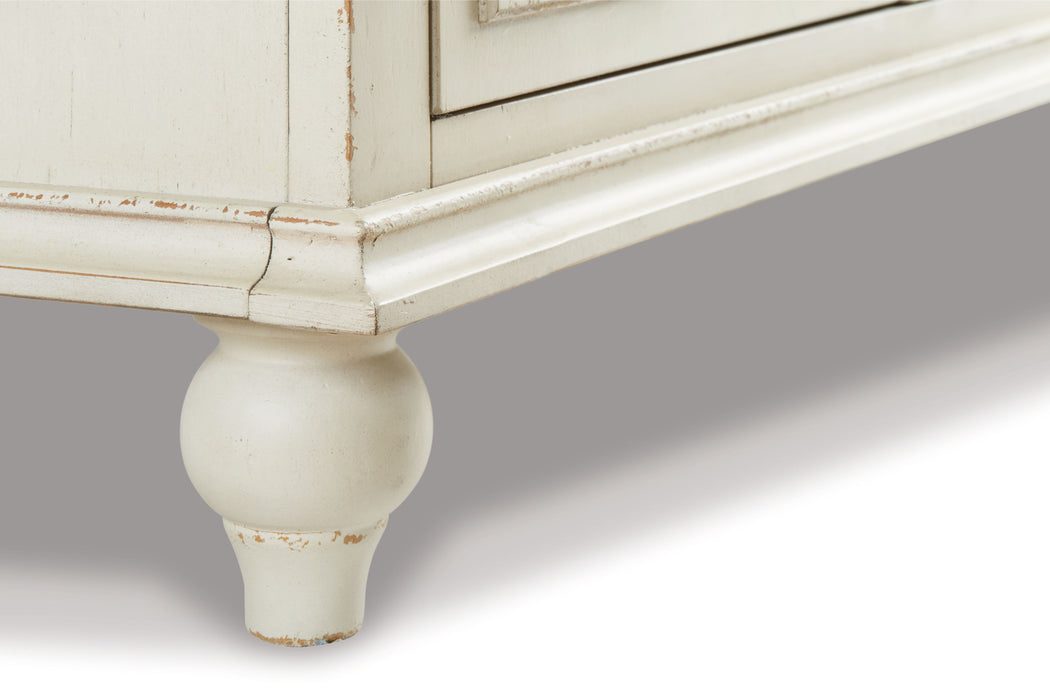 Roranville - Antique White - Accent Cabinet Unique Piece Furniture