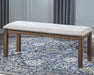 Moriville - Beige - Upholstered Bench Unique Piece Furniture