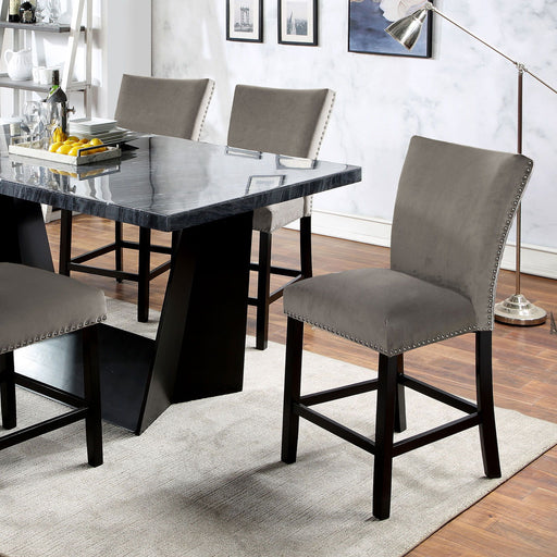 Opheim - Counter Height Table - Black Unique Piece Furniture
