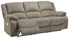 Draycoll - Pewter - Reclining Power Sofa Unique Piece Furniture