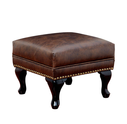Vaugh - Ottoman - Rustic Brown Unique Piece Furniture