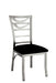 Roxo - Side Chair (Set of 2) - Silver / Black Unique Piece Furniture