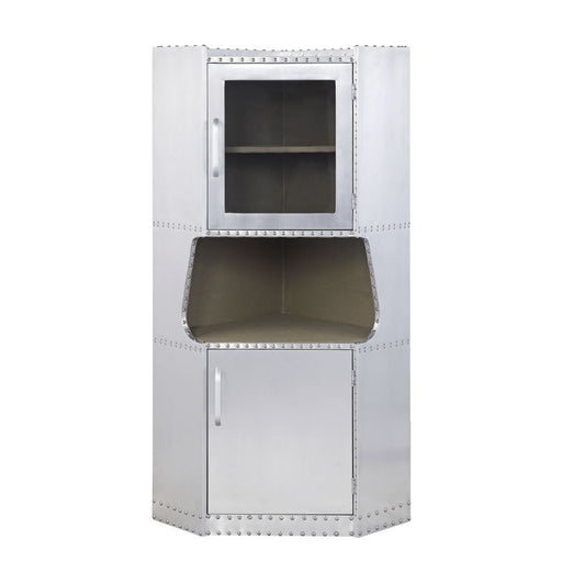 Brancaster - Cabinet - Aluminum - 57" Unique Piece Furniture