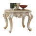 Bently - End Table - Marble & Champagne The Unique Piece Furniture Furniture Store in Dallas, Ga serving Hiram, Acworth, Powder Creek Crossing, and Powder Springs Area