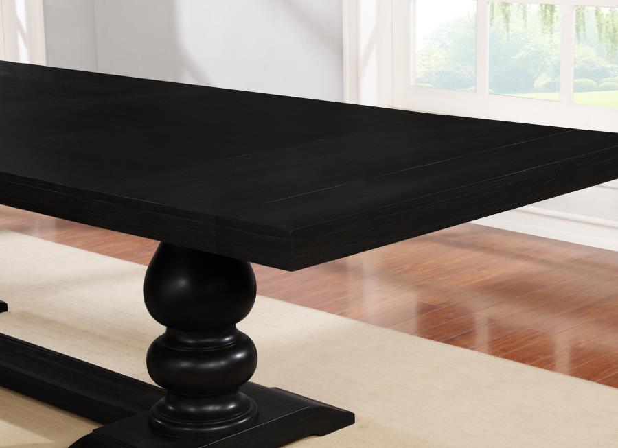 Phelps - Rectangular Dining Table - Antique Noir Unique Piece Furniture