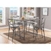 Kaelyn II - Counter Height Table - Gray Oak & Sandy Gray Unique Piece Furniture