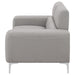 Glenmark - Track Arm Upholstered Loveseat - Taupe Unique Piece Furniture