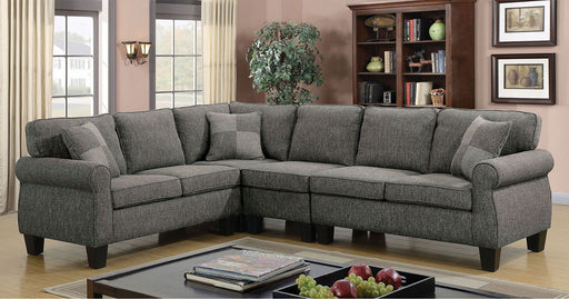 Rhian - Sectional - Dark Gray Unique Piece Furniture