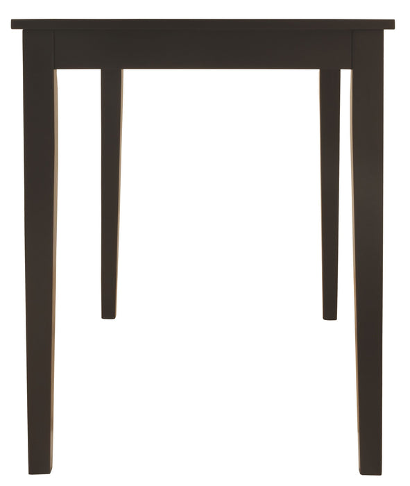 Kimonte - Dark Brown - Rectangular Dining Room Table Unique Piece Furniture