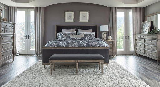 Alderwood - Upholstered Panel Bed Unique Piece Furniture