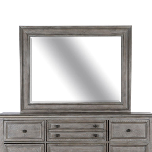 Lancaster - Landscape Mirror - Dovetail Grey Unique Piece Furniture