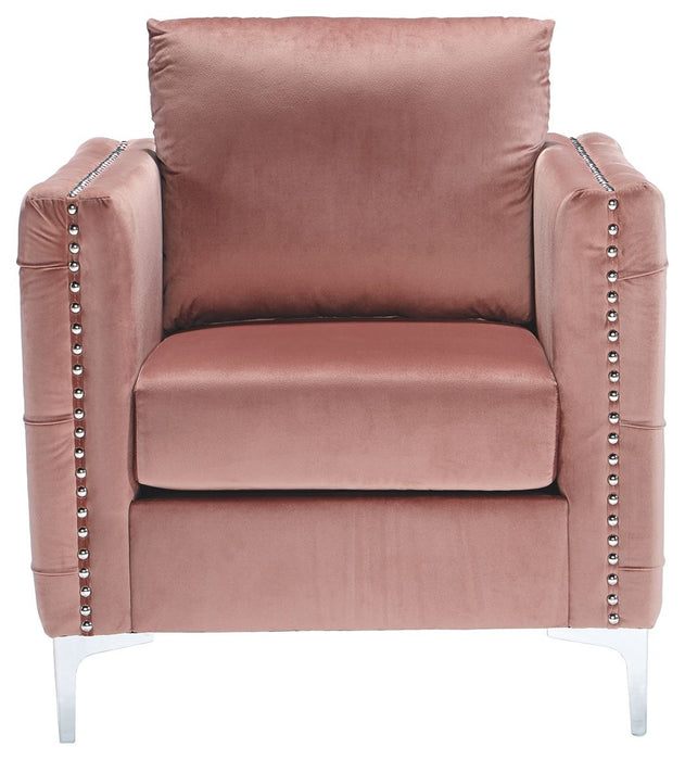 Lizmont - Blush Pink - Accent Chair Unique Piece Furniture
