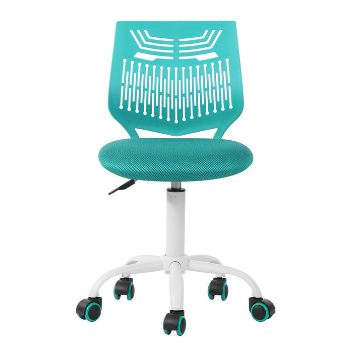 Plastic Task Chair/ Office Chair - Aqua