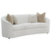 Rainn - Upholstered Tight Back Sofa Latte Unique Piece Furniture