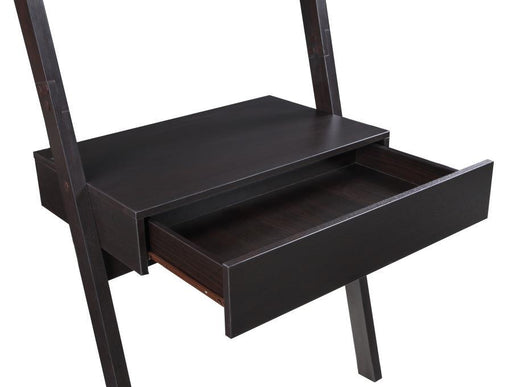 Colella - 2-Shelf Writing Ladder Desk - Cappuccino Unique Piece Furniture