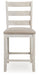 Skempton - White - Upholstered Barstool (Set of 2) Unique Piece Furniture